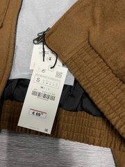 Áo Jacket Nam Zara Vàng Bò