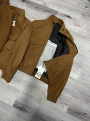Áo Jacket Nam Zara Vàng Bò
