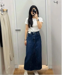 Chân Váy Jean Midi Uniqlo