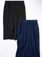 Chân Váy Jean Lưng Chun Uniqlo
