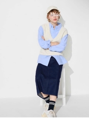 Chân Váy Jean Lưng Chun Uniqlo