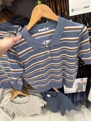 Áo Polo Dệt Kim GU