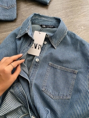 Áo Sơ Mi Denim Zara