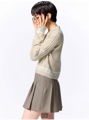 Áo Len Polo Vặn Thừng GU