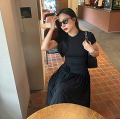 Đầm Thun Tăm Midi Moonpeace