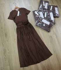 Đầm Thun Tăm Midi Moonpeace