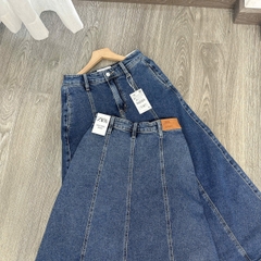Chân Váy Jean Xanh Zara