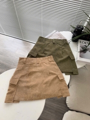 Short Nhung Giả Váy Mixxo