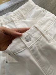 Quần Short Jean Trắng Zara