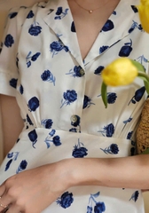 Đầm Hoa Ngắn Tay Topshop