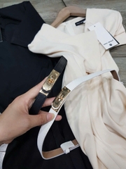 Đầm Cổ V Kèm Belt Vero