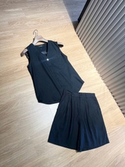 Sét Áo Và Quần Short Linen Elle