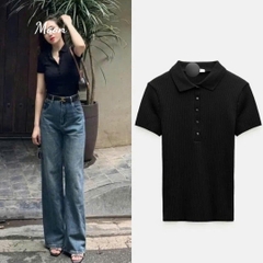 Áo Dệt Ngắn Tay Zara