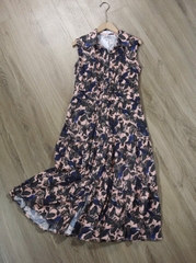 Đầm Sát Nách Mango Bo Chun