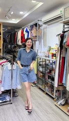 Quần Short Jean  Massimo Dutti