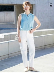 Quần Linen Lưng Thun Uniqlo