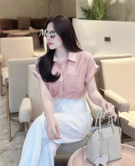 Áo Sơ Mi Ngắn Tay 3 Màu Gu
