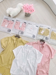 Áo Sơ Mi Ngắn Tay 3 Màu Gu