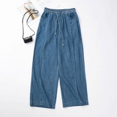 Quần Jean Denim Lưng Thun