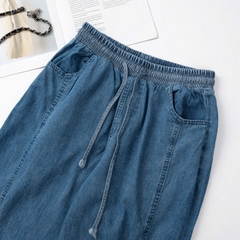 Quần Jean Denim Lưng Thun