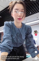 Áo Sơ Mi Kẻ Cổ  Sen Zara