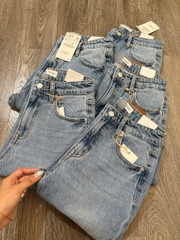 Quần Jean Baggy Xanh Nhạt  Zara