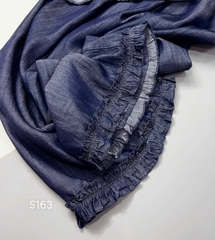 Sét Áo Sát Nách Và Quần Suông Denim Oliver