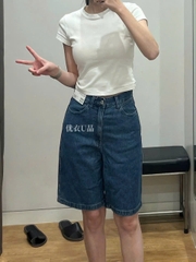 Quần Shorts Ngố Jean Mềm Uniqlo