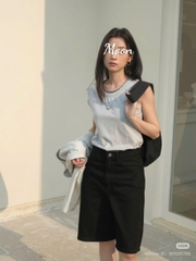 Quần Shorts Ngố Jean Mềm Uniqlo