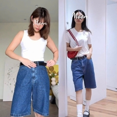 Quần Shorts Ngố Jean Mềm Uniqlo