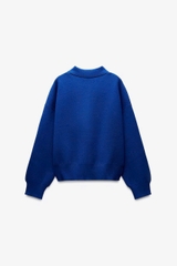 Áo Len Polo Xanh Coban Zara