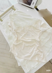 Sét Áo Đính Hoa và Chân Váy