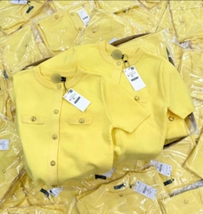 Áo Len Ngắn Tay Zara