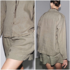 Quần Short Linen Zara