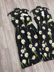 Đầm Hoa Sát Nách Oscar