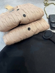 Áo Cardigan Nâu Nhạt Whoau