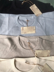 Áo Nỉ Waffle Muji