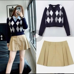 Áo Khoác Len Trám Whoau