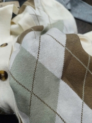 Áo Khoác Len Trám Whoau