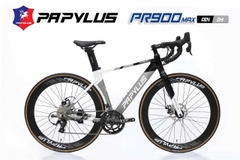 Xe đạp đua PAPYLUS PR900MAX: Khung Nhôm 6061 siêu nhẹ, không mối hàn, thiết kế khí động học. Groupset L-TWOO R5 tay đề lắc, trục rỗng, líp thả, moayer cối nổ, Xe Nhôm Giá tốt nhất 2026