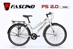 Xe đạp touring FASCINO FS 2.0: Khung thép, sơn tĩnh điện, 1 tốc độ, RẺ NHẤT