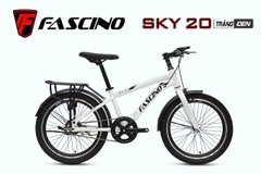 Xe đạp touring FASCINO SKY 20: Xe đạp touring khung thép, sơn tĩnh điện, 1 tốc độ, RẺ NHẤT
