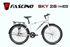 Xe đạp địa hình FASCINO SKY 26: Khung thép, sơn tĩnh điện, 1 tốc độ, RẺ NHẤT