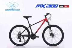 Xe đạp địa hình LIFE MX2100: khung Nhôm 6061 siêu nhẹ, không mối hàn, cáp âm khung. Groupset SHIMANO 3x8 tốc độ, Siêu Hot 2025