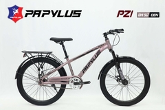 Xe đạp địa hình PAPYLUS PZ1:  khung Thép cường lực, sơn tĩnh điện, cáp âm khung, Bánh 24, Ngon - Rẻ cho học sinh cấp 2