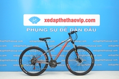 Xe đạp địa hình FASCINO AH-800: Khung Thép cường lực, Group SHIMANO 3x7 tốc độ, Lốp 27.5x2.1. Xe Chất lượng giá Hợp lý NHẤT