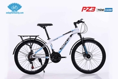 Xe đạp địa hình PAPYLUS PZ3: Khung Thép, bộ truyền động 21 tốc độ, phanh đĩa, Bánh 24, Ngon - Rẻ cho học sinh cấp 2