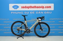 Xe đạp đua JAVA SILURO6 TOP: Nhôm cao cấp ĐẦU CÁ MẬP, Càng xe Carbon T800, Group SHIMANO 105 R7000 2 món 2x12 tốc độ, vành Carbon, lốp 700x28c, Xe đua ITALY