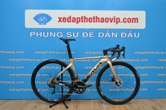 Xe Đạp Đua ĐỨC SAVA EX7 PRO: Khung nhôm siêu nhẹ, TEM UCI, càng carbon TORAY T800 cao cấp, 3 món Shimano 105R7000 via Japan. SAN PHẲNG MỌI GIỚI HẠN