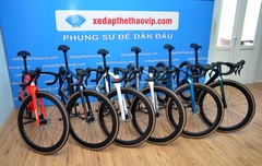 Xe Đạp Đua ĐỨC SAVA X9.9 R7120: Full Carbon TORAY T800 cao cấp, dàn đầu Cá Mập, tem UCI, full SHIMANO105 R7120 Japan via. Tạo lên kỷ lục mới